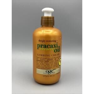OGX Pracaxi Recovery Oil Deeply Restoring Combing Cream 8oz (1 New)